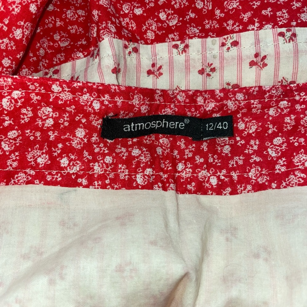 Atmosphere Ruffled Patterned Skirt - Picture 3 of 4